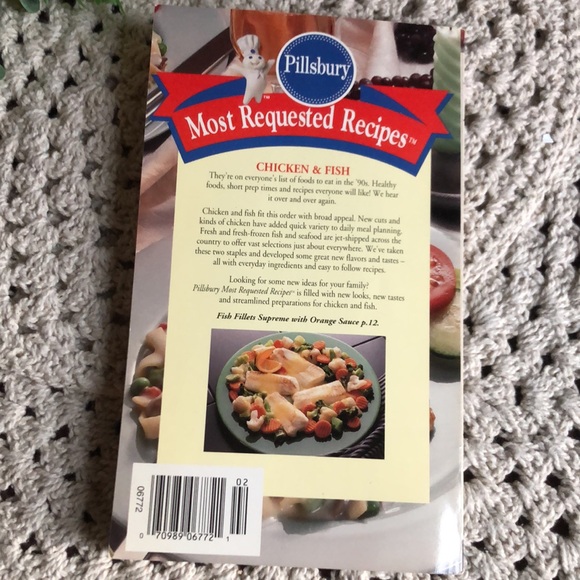 Pillsbury Most Requested Recipes: Chicken & Fish Cookbook - 1991 - Picture 8 of 9